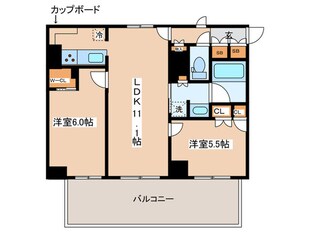 クレストコート渋谷笹塚の物件間取画像